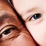 Güneş ışınlarının cilt katmanları üzerindeki etkisini gösteren fotoyaşlanma ve cilt anatomisi görseli.